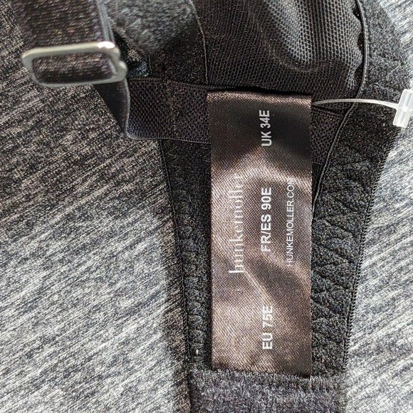 Hunkemöller push up bra blue lace 34 E padded sexy new without tags Netherlands - Picture 5 of 5